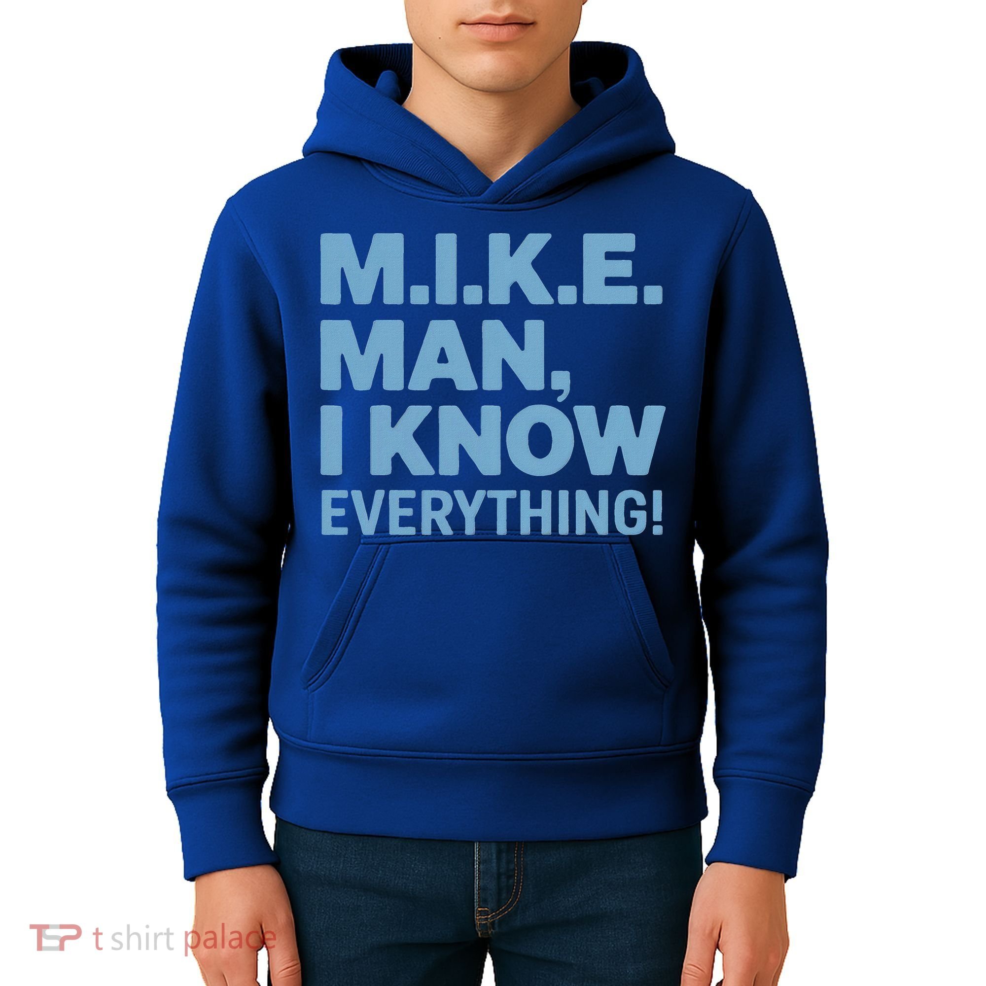 M.I.K.E. Mike Knows Everything Kids Hoodie