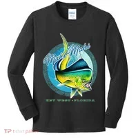 Mahi Mahi Key West Florida Kids Long Sleeve Shirt thumb 0