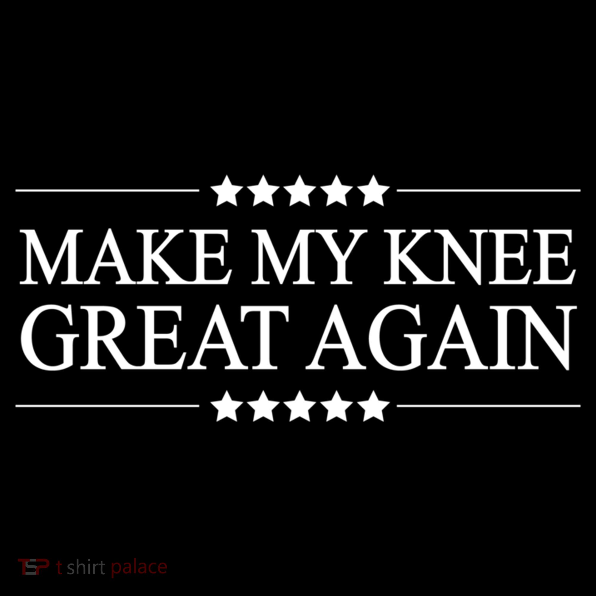 Make My Knee Great Again Funny Surgery Gift Great Gift Doggie Tank
