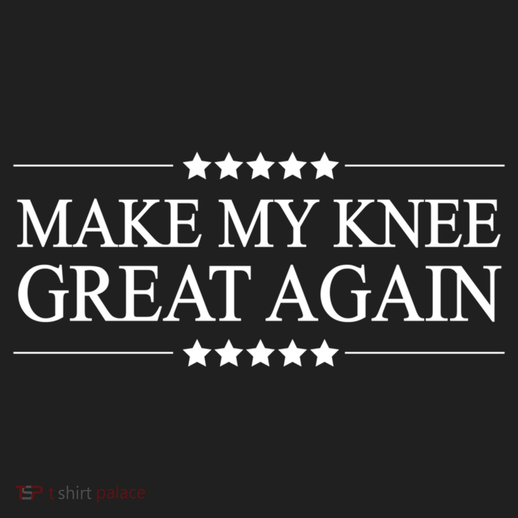 Make My Knee Great Again Funny Surgery Gift Great Gift Golf Towel