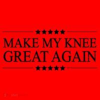 Make My Knee Great Again Funny Surgery Gift Great Gift Santa Hat thumb 1
