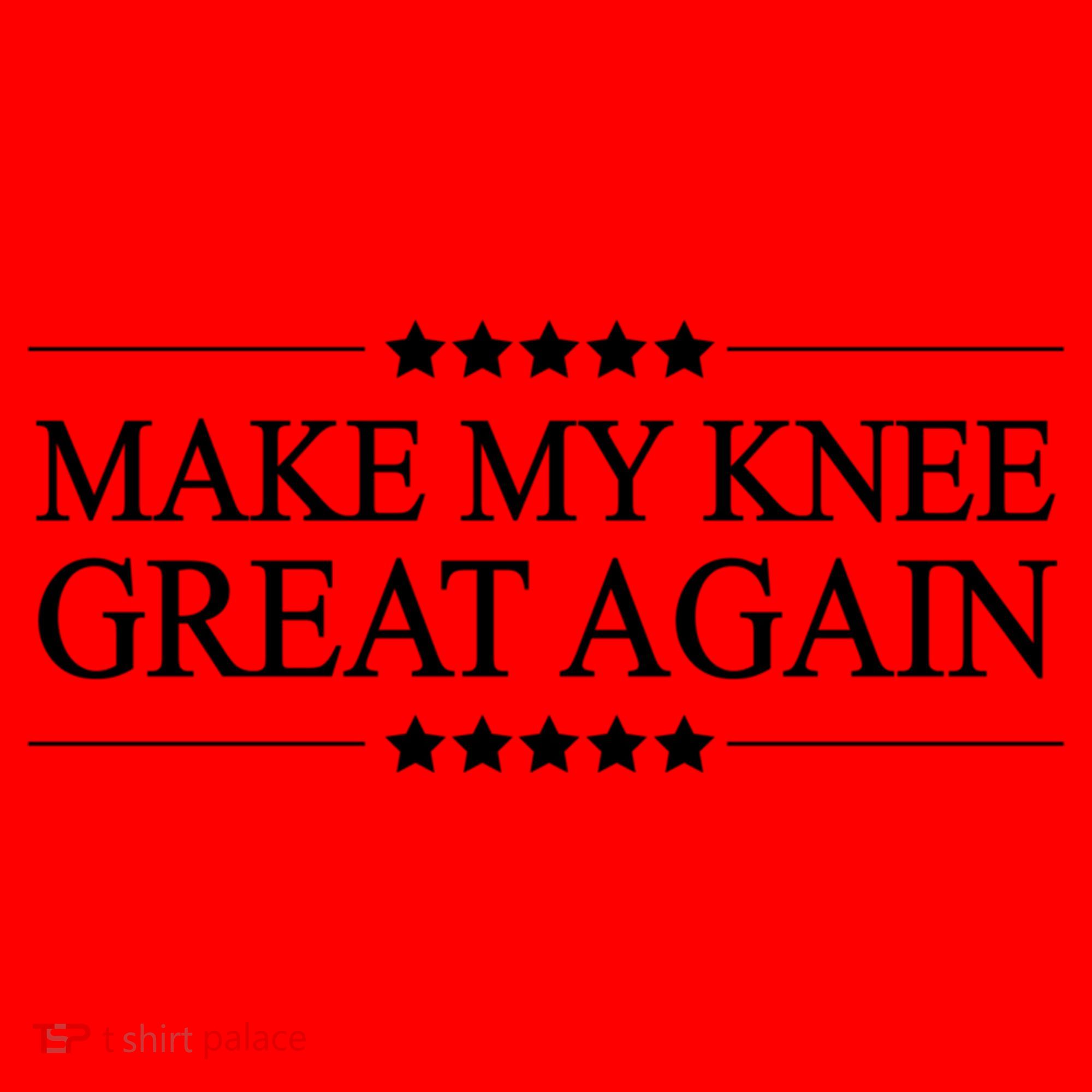 Make My Knee Great Again Funny Surgery Gift Great Gift Santa Hat