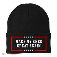 Make My Knee Great Again Beanie thumb 0