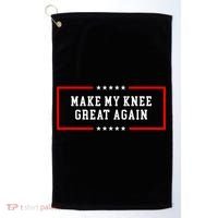 Make My Knee Great Again Golf Towel thumb 0