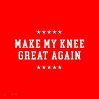 Make My Knee Great Again Santa Hat thumb 1