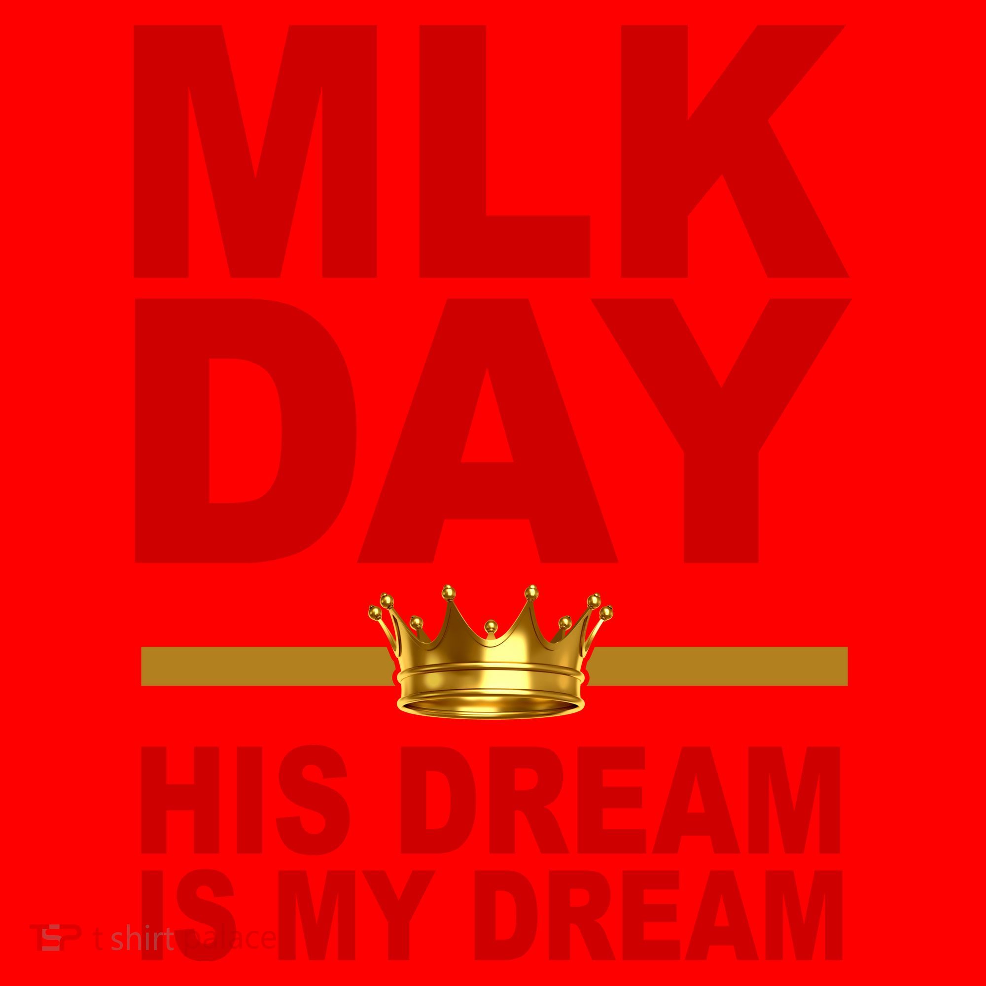 MLK Martin Luther King Jr. His Dream Is My Dream Santa Hat