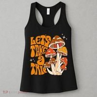 Magic Mushroom Lets Take Trip Psychedelic Rave Trippy Women's Tank Top thumb 3