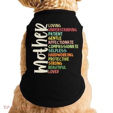 Mother Meaning Loving Gift Doggie Tank