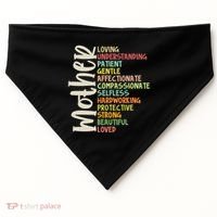 Mother Meaning Loving Gift USA-Made Doggie Bandana thumb 0