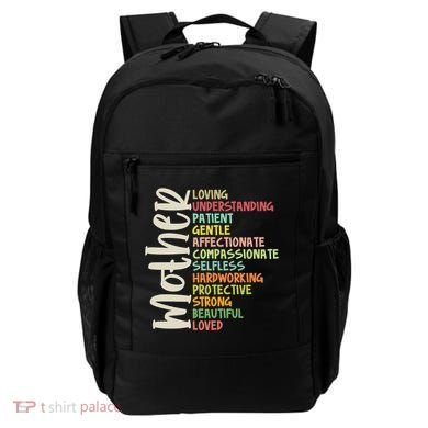 Mother Meaning Loving Gift Backpack