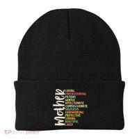 Mother Meaning Loving Gift Beanie thumb 0
