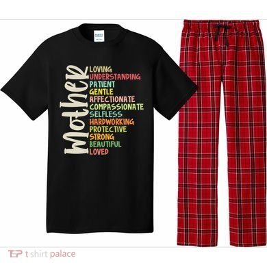 Mother Meaning Loving Gift Pajama Set