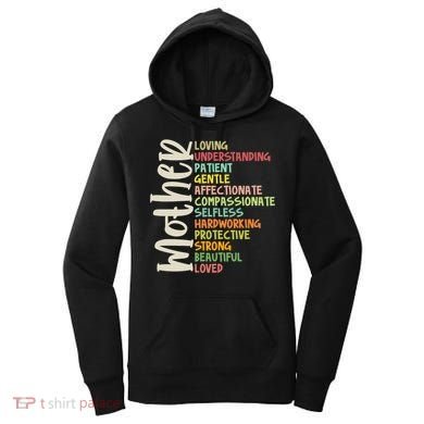 Mother Meaning Loving Gift Women's Hoodie