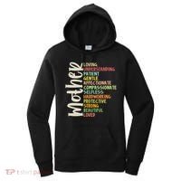 Mother Meaning Loving Gift Women's Hoodie thumb 0