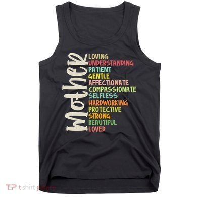 Mother Meaning Loving Gift Tank Top