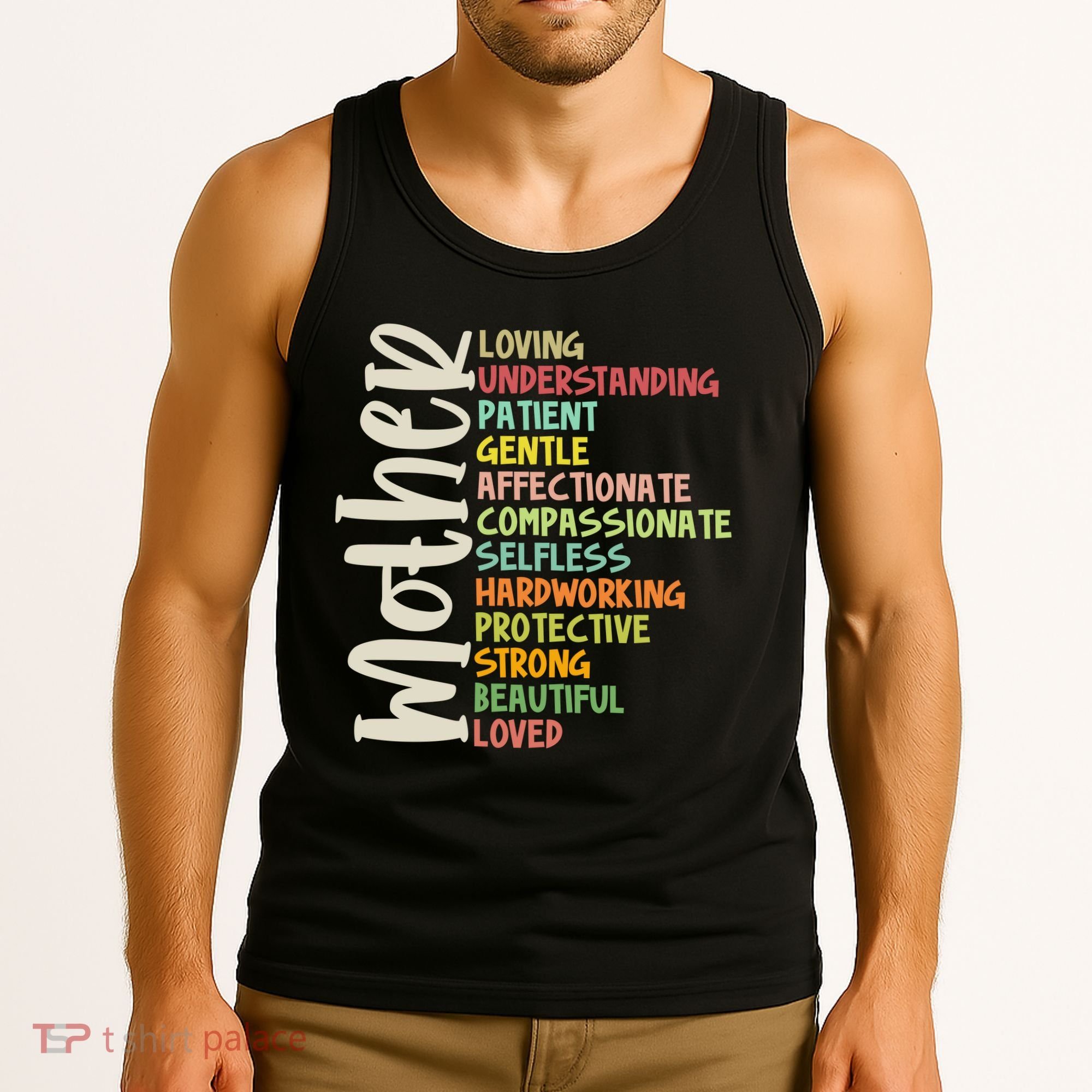Mother Meaning Loving Gift Tank Top