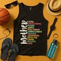 Mother Meaning Loving Gift Tank Top thumb 4
