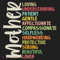 Mother Meaning Loving Gift Golf Towel thumb 3