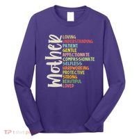 Mother Meaning Loving Gift Long Sleeve Shirt thumb 0