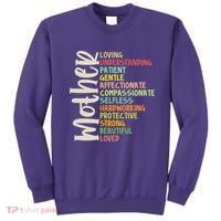 Mother Meaning Loving Gift Sweatshirt thumb 0