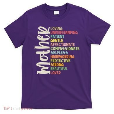 Mother Meaning Loving Gift T-Shirt