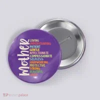Mother Meaning Loving Gift Button thumb 0