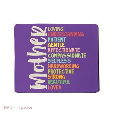 Mother Meaning Loving Gift Mousepad