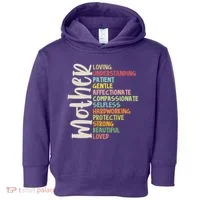 Mother Meaning Loving Gift Toddler Hoodie thumb 0