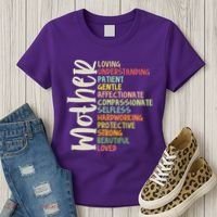 Mother Meaning Loving Gift Women's T-Shirt thumb 3