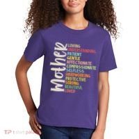 Mother Meaning Loving Gift Kids T-Shirt thumb 2