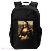 Modern Mona Lisa Tongue Ring Backpack thumb 0