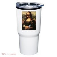 Modern Mona Lisa Tongue Ring Tumbler thumb 0