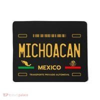 Michoacan Mexico License Plate Aesthetic Michoacan Mousepad thumb 0