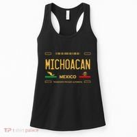 Michoacan Mexico License Plate Aesthetic Michoacan Women's Tank Top thumb 0