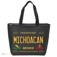 Michoacan Mexico License Plate Aesthetic Michoacan Tote Bag thumb 0