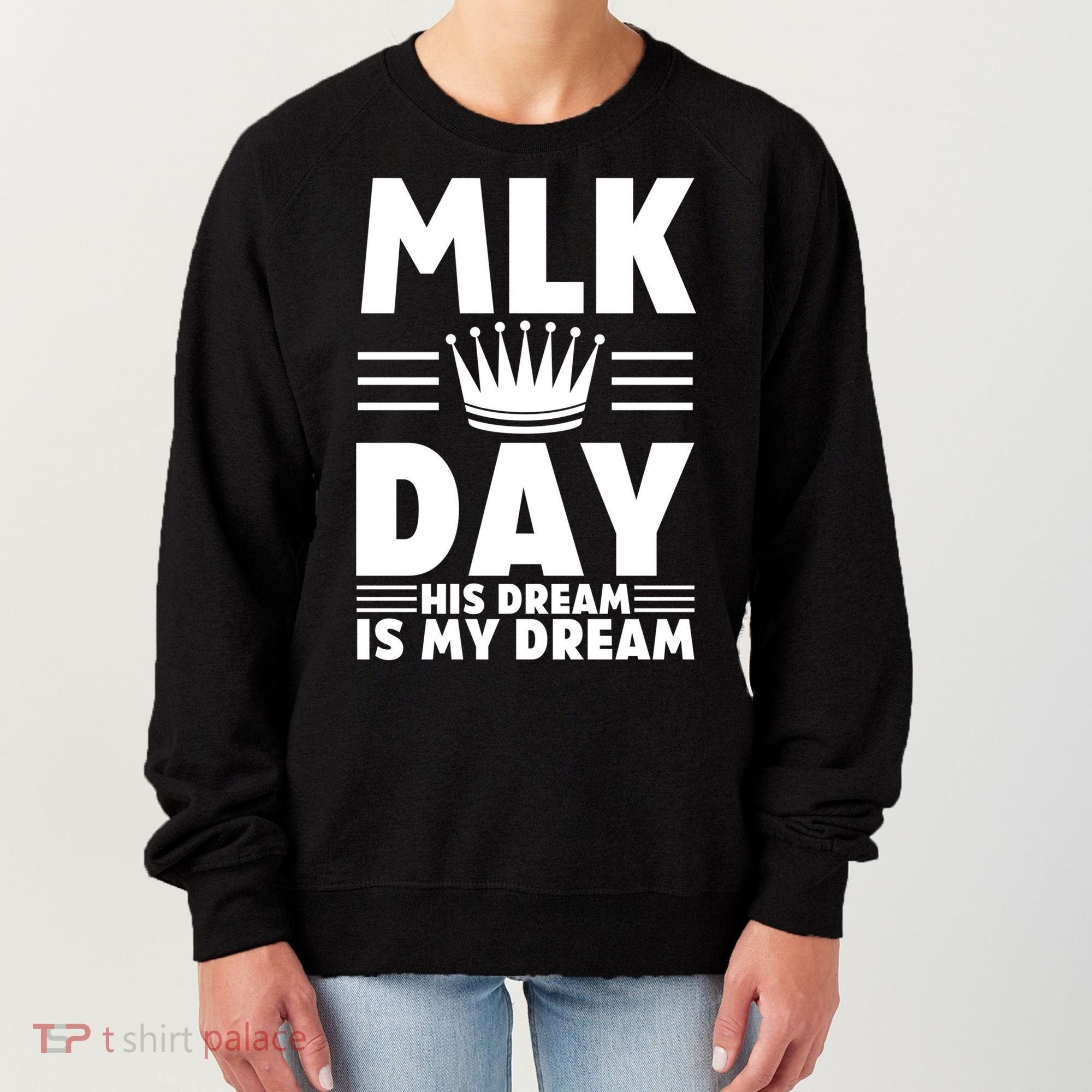 Mlk Martin Luther King Day Usa Cute Gift Women's Sweatshirt