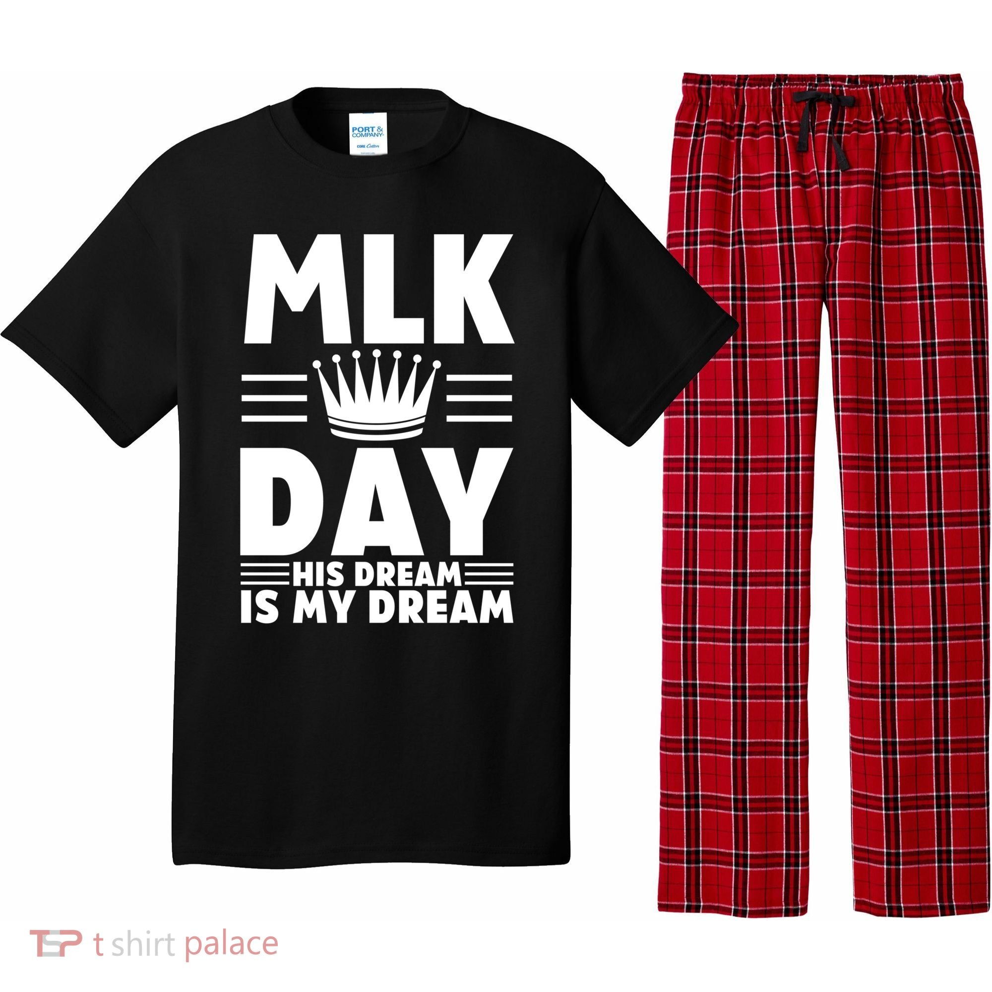 Mlk Martin Luther King Day Usa Cute Gift Pajama Set