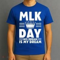 Mlk Martin Luther King Day Usa Cute Gift T-Shirt thumb 3