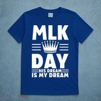 Mlk Martin Luther King Day Usa Cute Gift T-Shirt thumb 5
