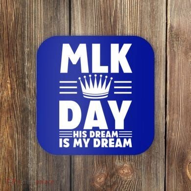 Mlk Martin Luther King Day Usa Cute Gift Coaster