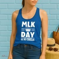 Mlk Martin Luther King Day Usa Cute Gift Women's Tank Top thumb 2