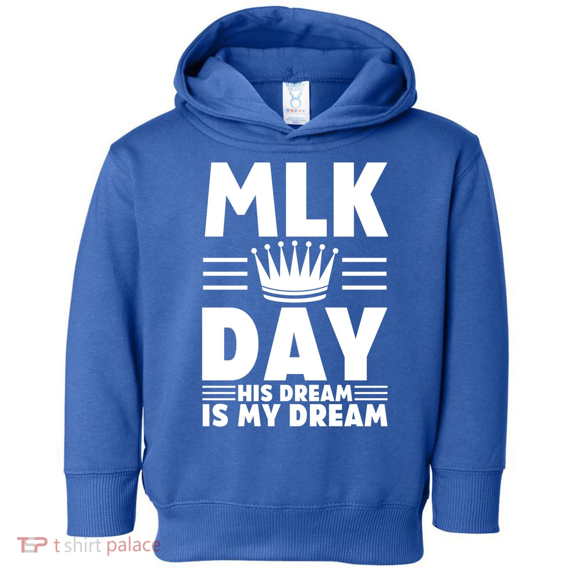 Mlk Martin Luther King Day Usa Cute Gift Toddler Hoodie