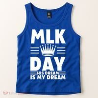 Mlk Martin Luther King Day Usa Cute Gift Tank Top thumb 2