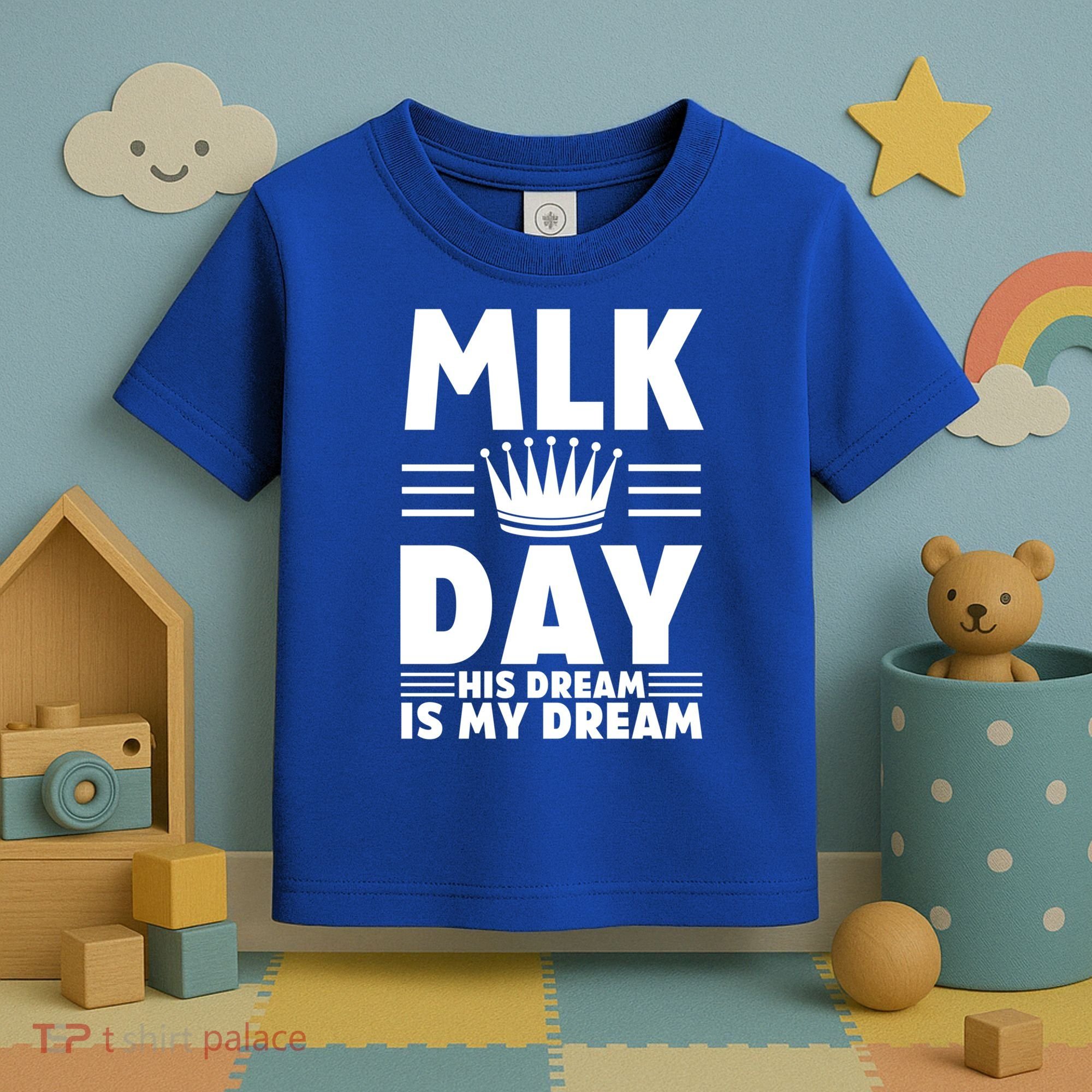 Mlk Martin Luther King Day Usa Cute Gift Toddler T-Shirt