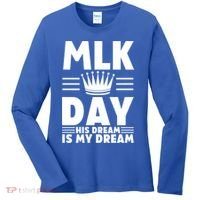 Mlk Martin Luther King Day Usa Cute Gift Women's Long Sleeve Shirt thumb 0