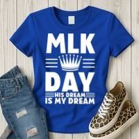Mlk Martin Luther King Day Usa Cute Gift Women's T-Shirt thumb 3