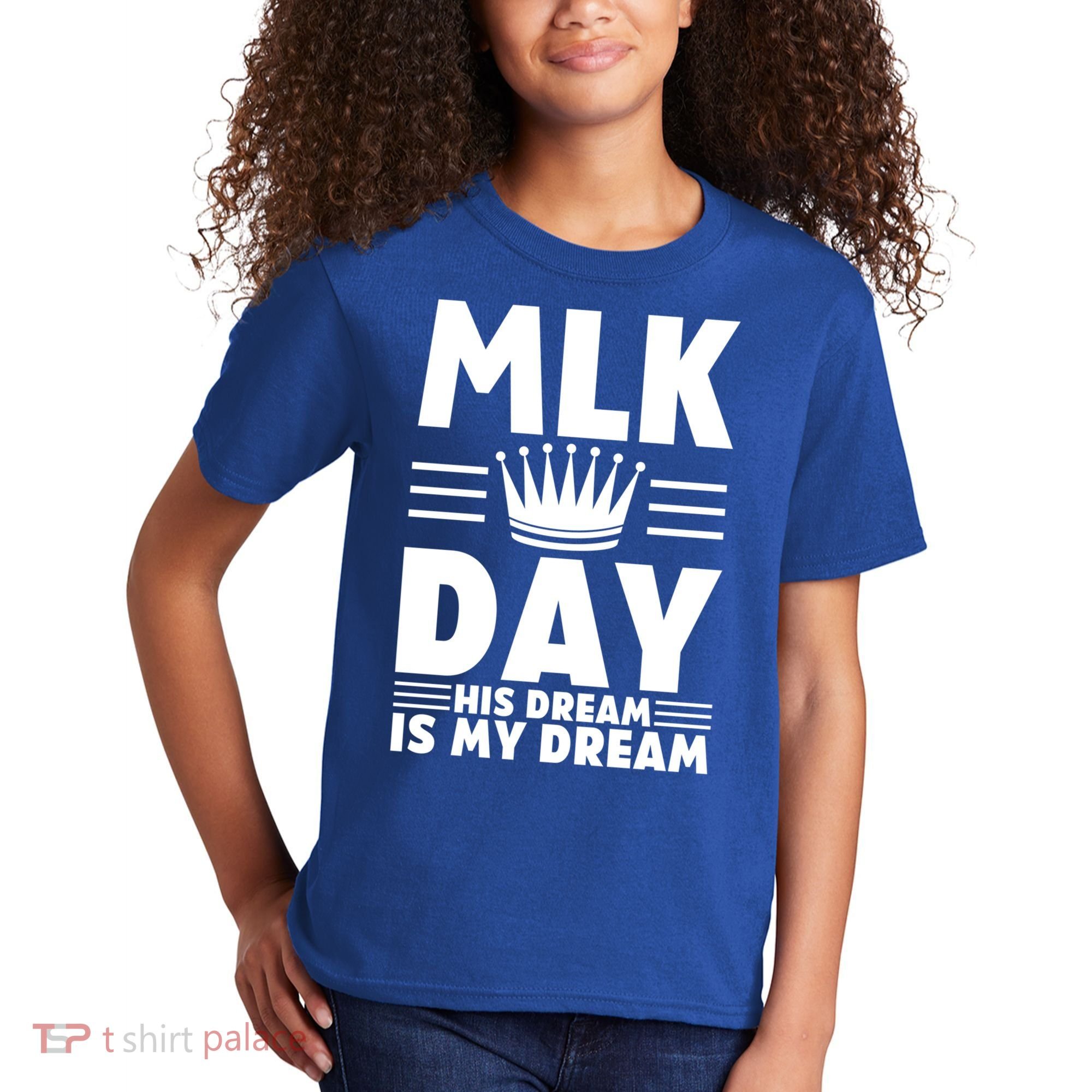 Mlk Martin Luther King Day Usa Cute Gift Kids T-Shirt