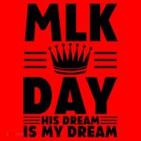 Mlk Martin Luther King Day Usa Cute Gift Santa Hat thumb 1