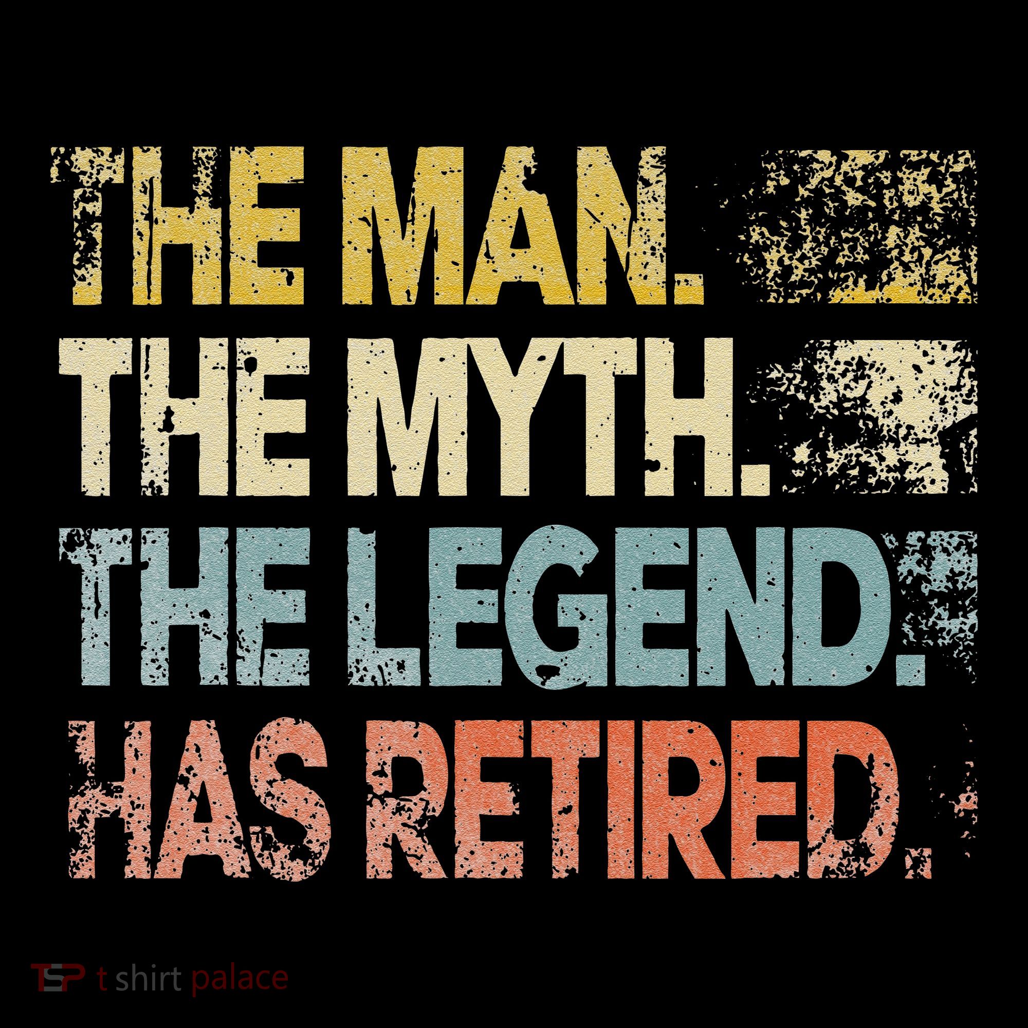 Man Myth Legend Has Retired Retirement Dad Grandpa Coffee Mug