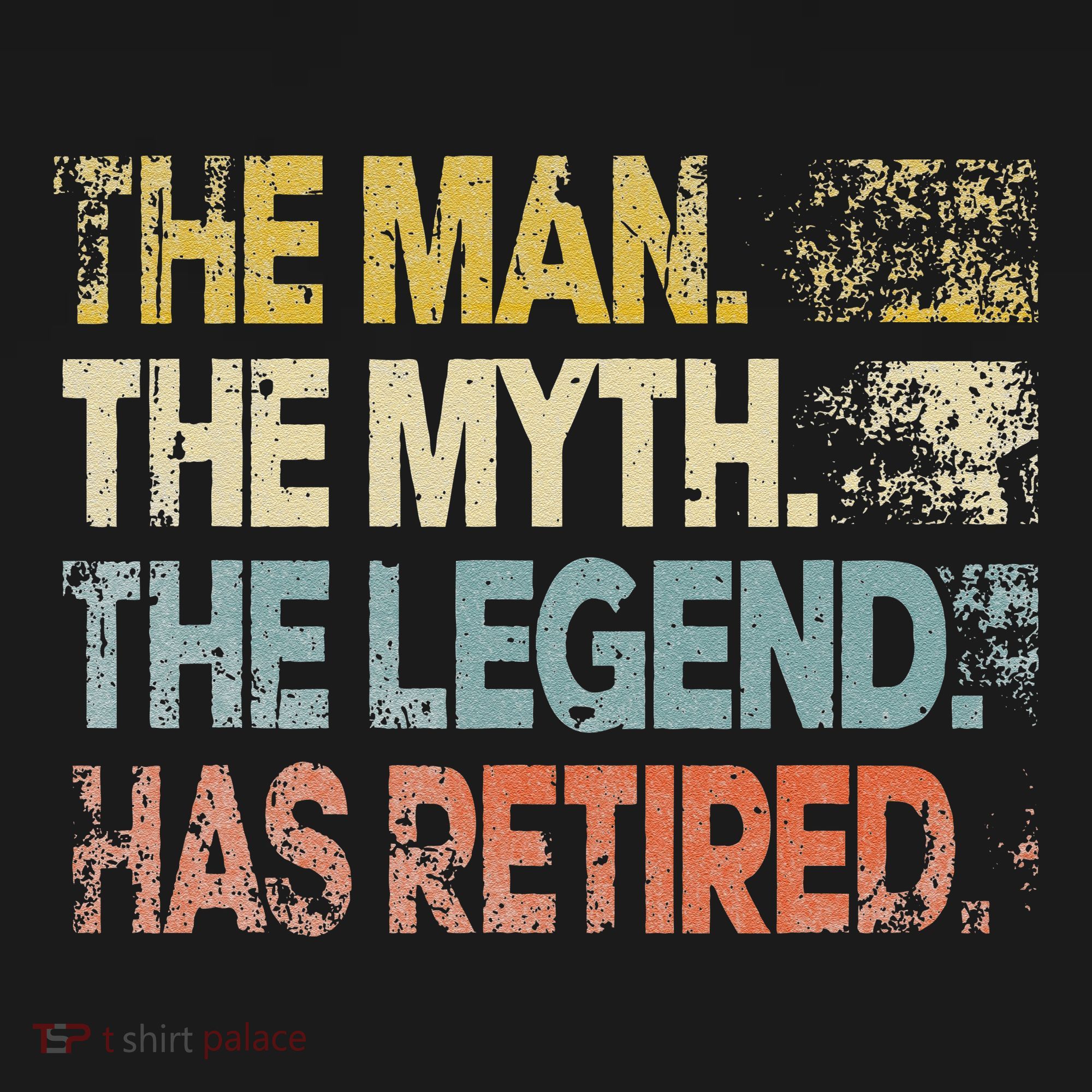 Man Myth Legend Has Retired Retirement Dad Grandpa Coaster